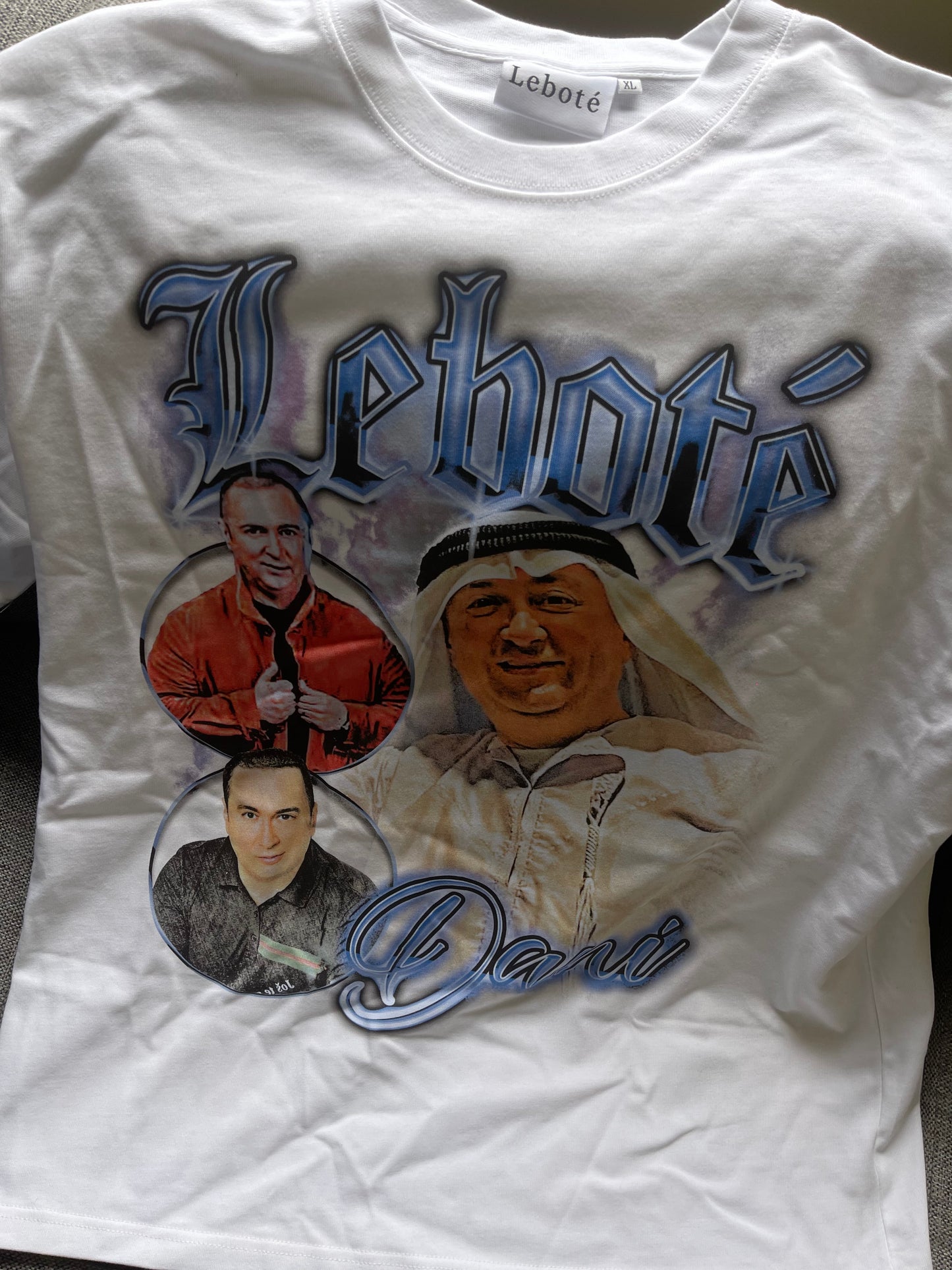 Đani X Leboté White Oversized T-shirt