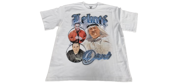 Đani X Leboté White Oversized T-shirt