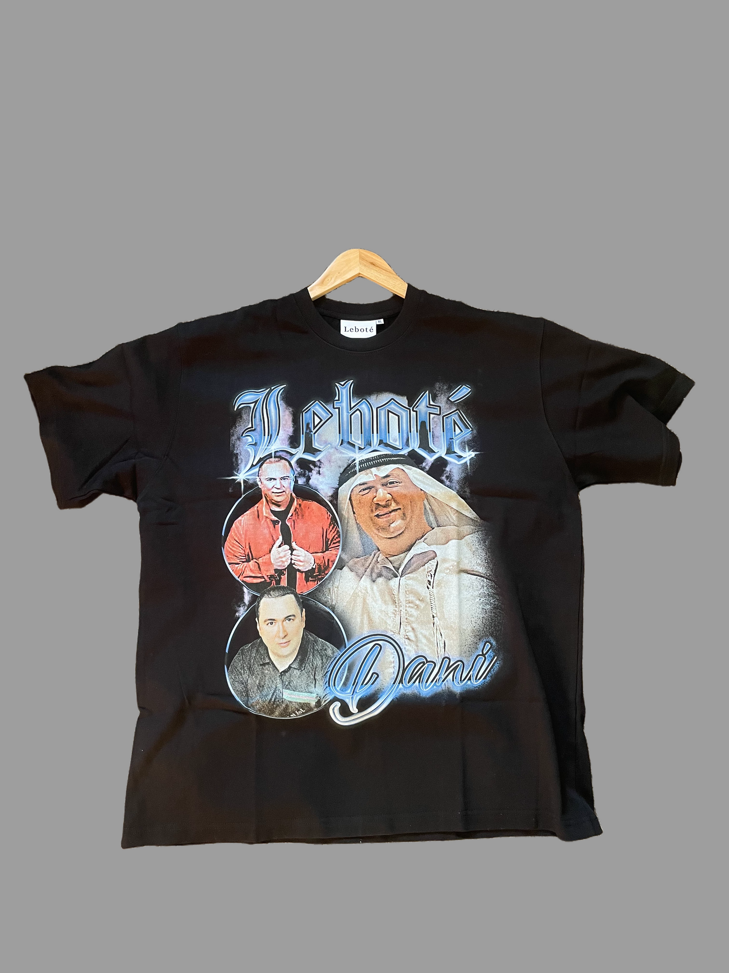 Đani X Leboté Black Oversized T-shirt