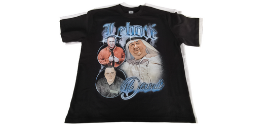 Đani X Leboté Black Oversized T-shirt